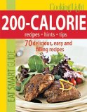 Cooking Light Eat Smart Guide 200-Calorie Cookbook - 89 Delicious, Easy and Filling Recipes  9780848734381 Front Cover