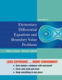 Elementary Differential Equations and Boundary Value Problems: 