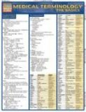 Medical Terminology: the Basics A QuickStudy Laminated Reference Guide  9781572225381 Front Cover
