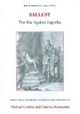 Sallust: the War Against Jugurtha  9780856686382 Front Cover