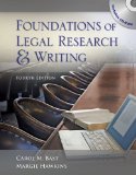 Foundations of Legal Research and Writing 4th 2009 9781435413382 Front Cover