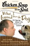 Chicken Soup for the Soul: What I Learned from the Dog 101 Stories about Life, Love, and Lessons 2009 9781935096382 Front Cover