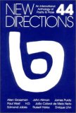 New Directions 44 An International Anthology of Prose and Poetry 1982 9780811208383 Front Cover