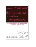 Three Plays by Edward Albee: the Death of Bessie Smith, the Sandbox, the American Dream 2013 9781468303384 Front Cover