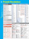 French Vocabulary Sparkcharts: 2014 9781411470385 Front Cover