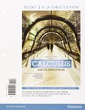 Calculus and Its Applications, Books a la Carte Plus MyMathLab Access Card Package  cover art