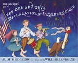 Journey of the One and Only Declaration of Independence 2005 9780399237386 Front Cover