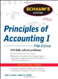 Schaum's Outline of Principles of Accounting I, Fifth Edition  cover art