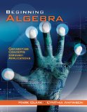 Beginning Algebra Connecting Concepts Through Applications 2011 9780534419387 Front Cover