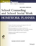 School Counseling and School Social Work Homework Planner  cover art