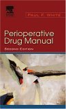 Perioperative Drug Manual  cover art