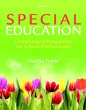 Special Education Contemporary Perspectives for School Professionals cover art