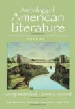 Anthology of American Literature, Volume I  cover art