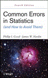 Common Errors in Statistics (and How to Avoid Them)  cover art