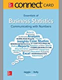 ESSENTIALS OF BUSINESS STAT.-CONNECT  9781260681390 Front Cover