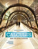 Calculus and Its Applications 11th 9780321979391 Front Cover