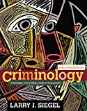 Criminology Theories, Patterns and Typologies cover art