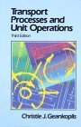 Transport Processes and Unit Operations 3rd 9780139304392 Front Cover
