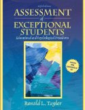 Assessment of Exceptional Students  cover art