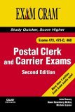 Postal Clerk and Carrier Exam Cram (473, 473-C, 460) 2nd 2006 Revised  9780789735393 Front Cover