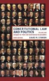 Constitutional Law and Politics Struggles for Power and Governmental Accountability cover art