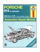 Porsche 914 4-Cylinder 1969 Thru 1976 Haynes Repair Manual  9780856962394 Front Cover