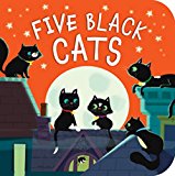 Five Black Cats A Counting Board Book for Kids and Toddlers  9781589252394 Front Cover
