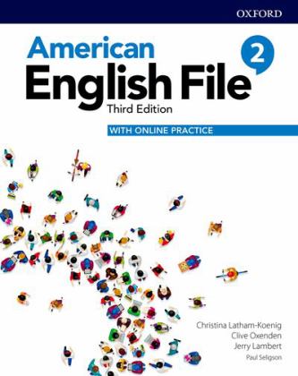 American English File 2 With Online Practice 3rd 2025 9780194906395 Front Cover