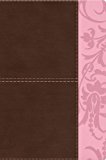 Study Bible for Women, Brown/Pink LeatherTouch Indexed  cover art