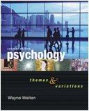 Featured Studies Rdr-Psychology Themes and Variations 7th 2006 9780495170396 Front Cover