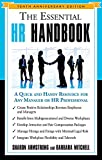 Essential HR Handbook, 10th Anniversary Edition A Quick and Handy Resource for Any Manager or HR Professional  9781632651396 Front Cover
