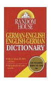 Random House German-English English-German Dictionary Second Edition 2nd 1997 9780345414397 Front Cover