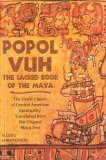Popol Vuh The Sacred Book of the Maya - The Great Classic of Central American Spirituality, Translated from the Original Maya Text 2007 9780806138398 Front Cover