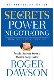 Secrets of Power Negotiating,15th Anniversary Edition Inside Secrets from a Master Negotiator cover art