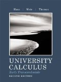 University Calculus, Early Transcendentals  cover art