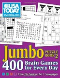 USA TODAY Jumbo Puzzle Book 2 400 Brain Games for Every Day 2009 9780740785399 Front Cover