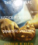 Criminal Justice Response to Domestic Violence  cover art