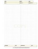 Lab Notebook Spiral Bound 50 Carbonless Pages (Copy Page Perforated)  9780978534400 Front Cover