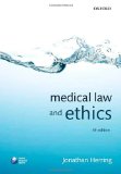 Medical Law and Ethics 4th 2012 9780199646401 Front Cover