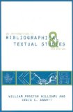 Introduction to Bibliographical and Textual Studies 