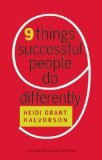 Nine Things Successful People Do Differently  9781422193402 Front Cover