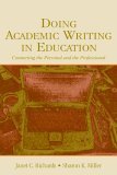 Doing Academic Writing in Education Connecting the Personal and the Professional cover art