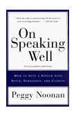 On Speaking Well  cover art