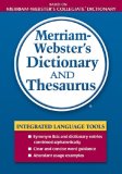 Merriam-Webster's Dictionary and Thesaurus 2007 9780877796404 Front Cover