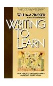 Writing to Learn  9780062720405 Front Cover