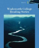 Wadsworth College Reading Series: Book 1  cover art