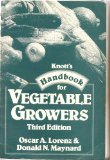 Knott's Handbook for Vegetable Growers 3rd 9780471852407 Front Cover