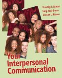 Your Interpersonal Communication  9780205494408 Front Cover