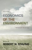 Economics of the Environment Selected Readings cover art