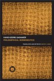 Philosophical Hermeneutics, 30th Anniversary Edition 30th 9780520256408 Front Cover